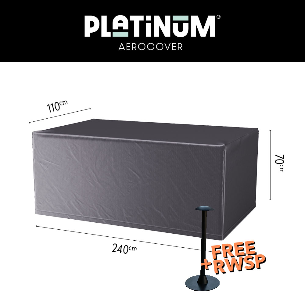 Tuinhoes voor tafel of loungebank 240 x 110 H: 70 cm Tuinhoes voor tafel of loungebank 240 x 110 H: 70 cm