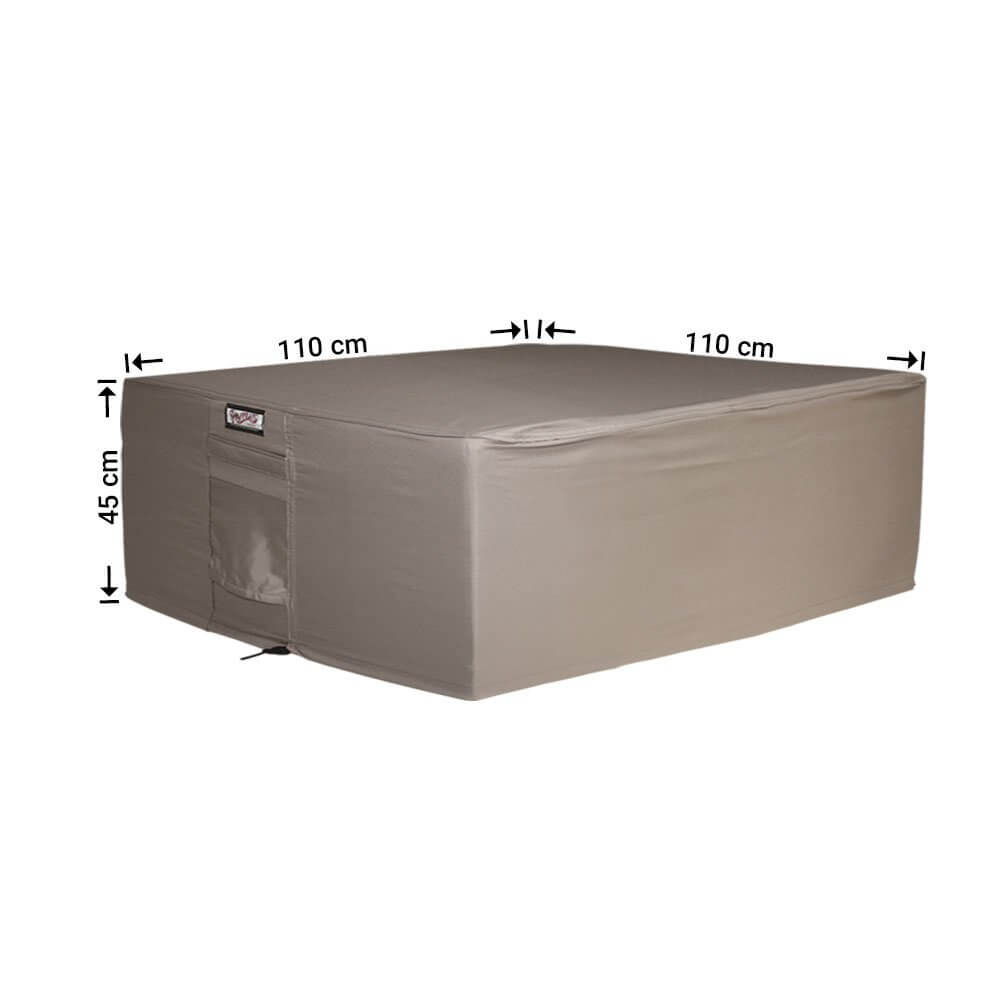 rfs110110vV07ntq70Kxymcg8NUfZsgUkQl Beschermhoes voor lage tuintafel 110 x 110 H: 45 cm