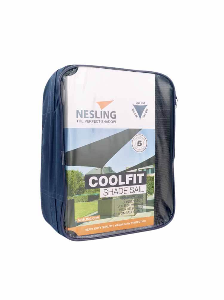 8717677460854-packagingoCKgtzBJgl3M5 Coolfit schaduwdoek driehoek 3,6m - zwart verpakking