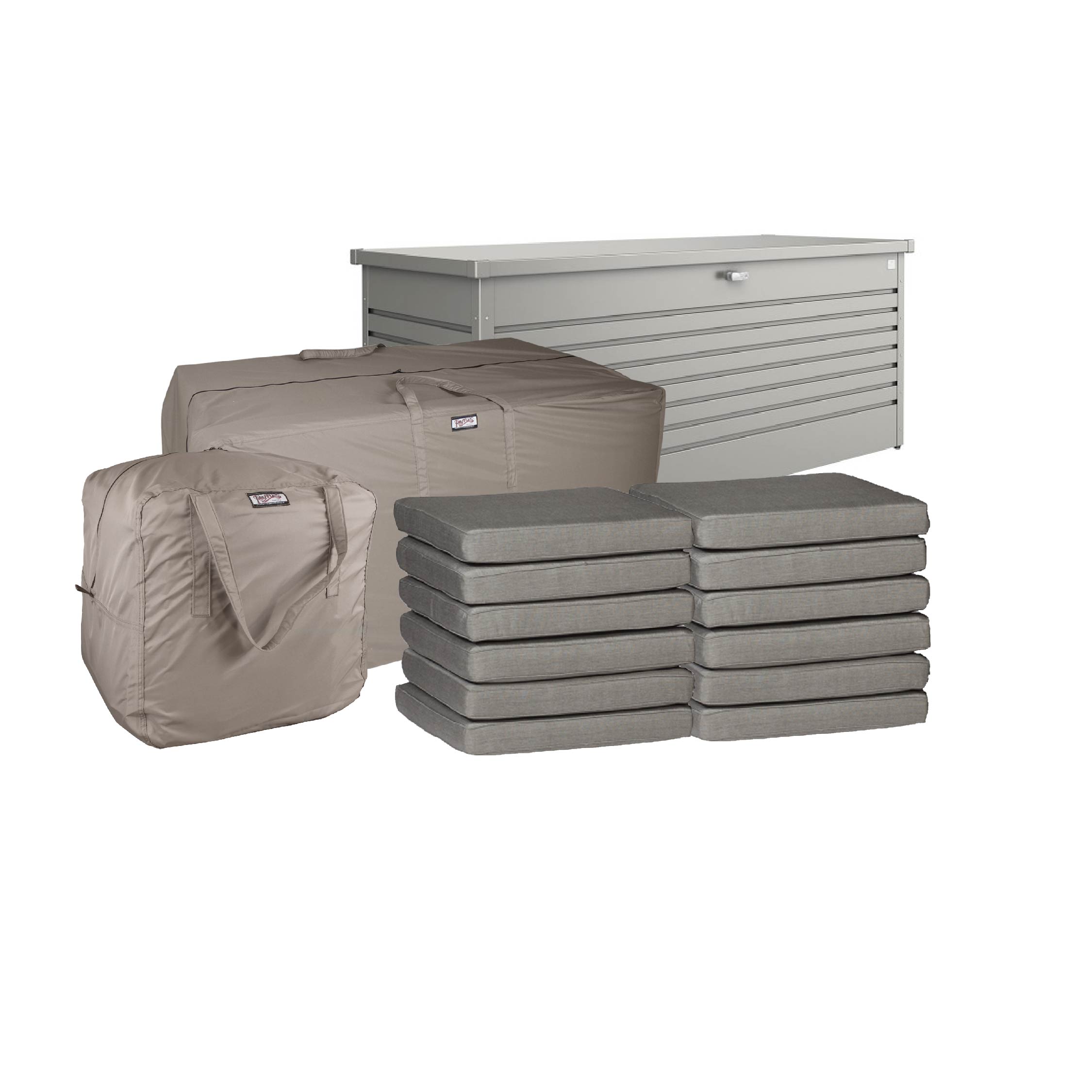 tuinkussens opbergen