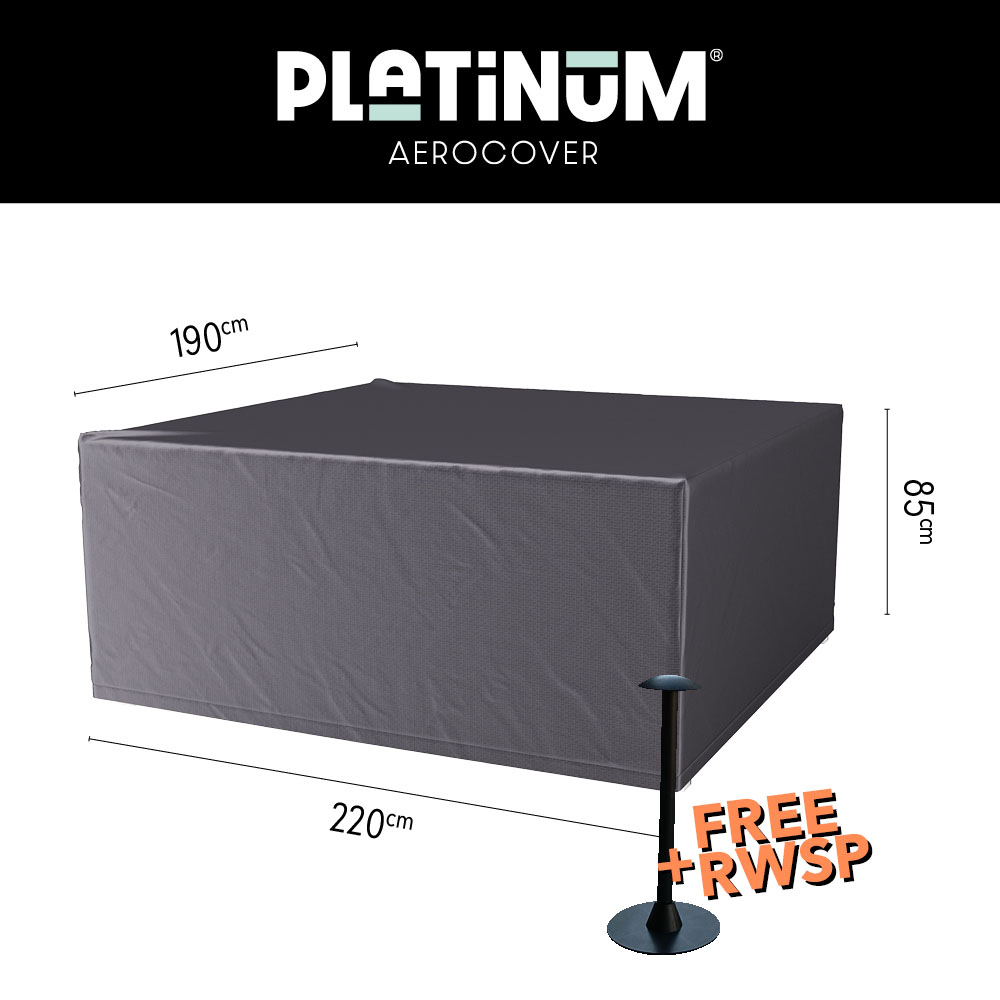 Tuinset beschermhoes 220 x 190 H: 85 cm Tuinset beschermhoes 220 x 190 H: 85 cm