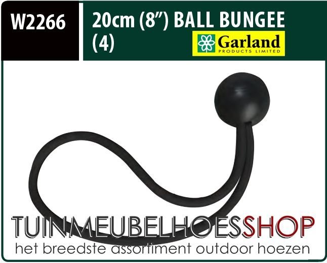w2266-bevestiging-s-materiaal-voor-tuin-meubel-hoe Elastische spanners, Ball Bungees, lengte 20 cm, 4 stuks