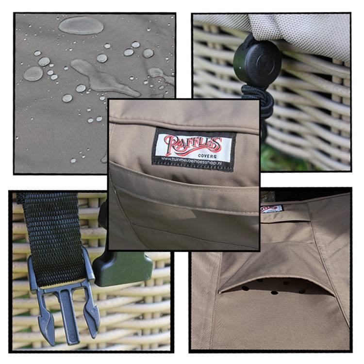 rdlhs260YNC8enBmU3reD Vuurtafel beschermhoes 78 x 78 H: 68/95 cm