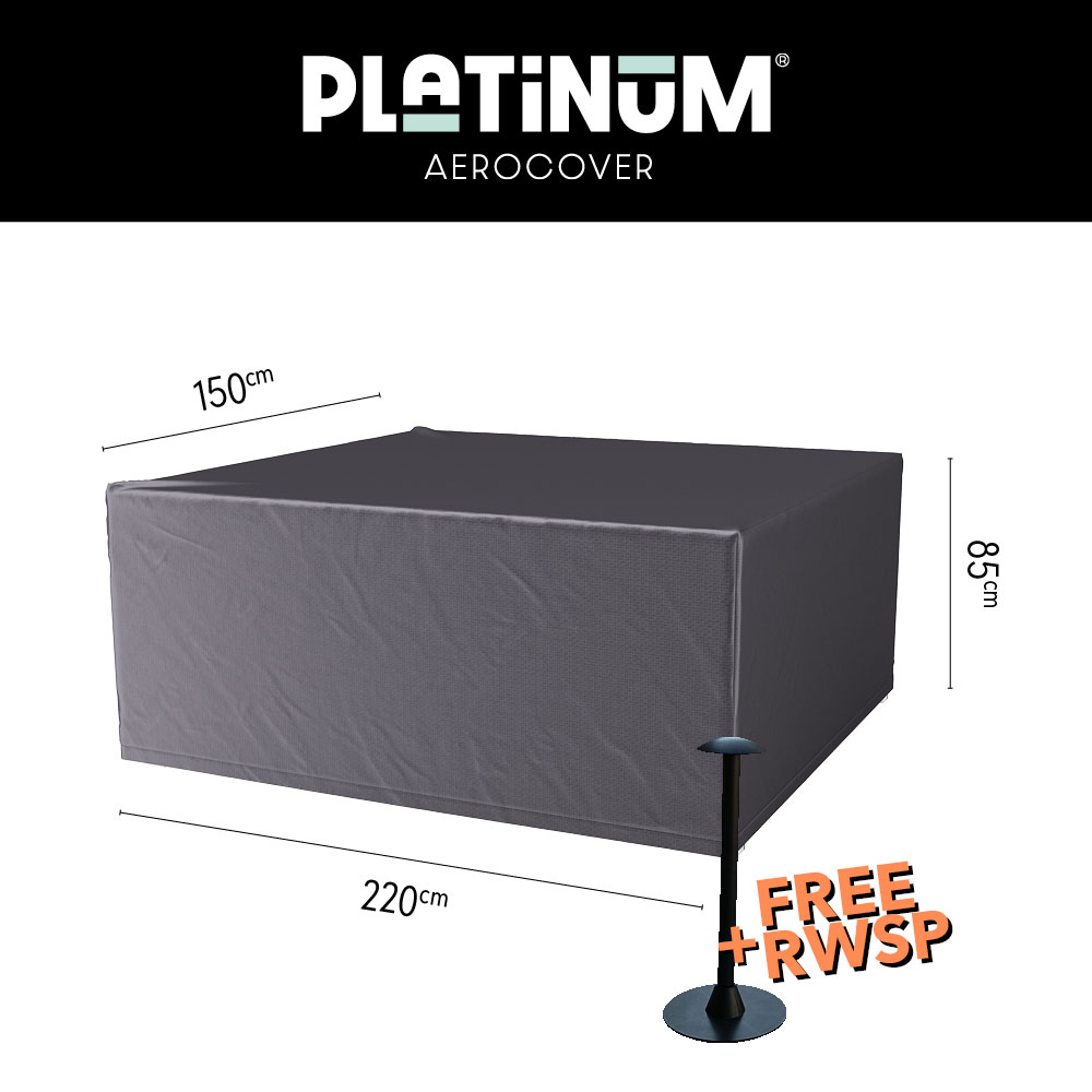 Beschermhoes voor tuinset 220 x 150 H: 85 cm Beschermhoes voor tuinset 220 x 150 H: 85 cm