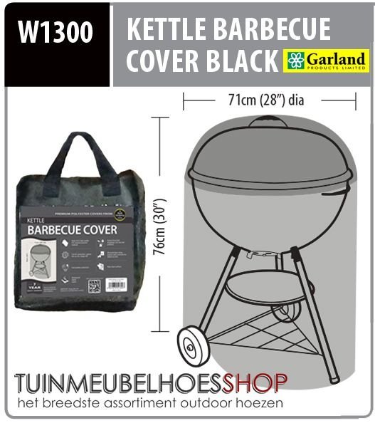 w1300-hoes-voor-weber-ketel-kettle-bol-bbq-master Afdekhoes bbq Ø: 71 cm & H: 79 cm