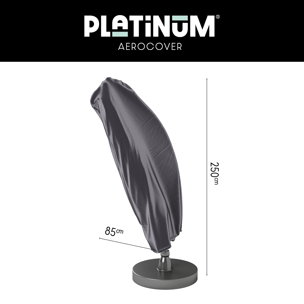Parasolhoes zweefmodel H: 250 cm Parasolhoes zweefmodel H: 250 cm