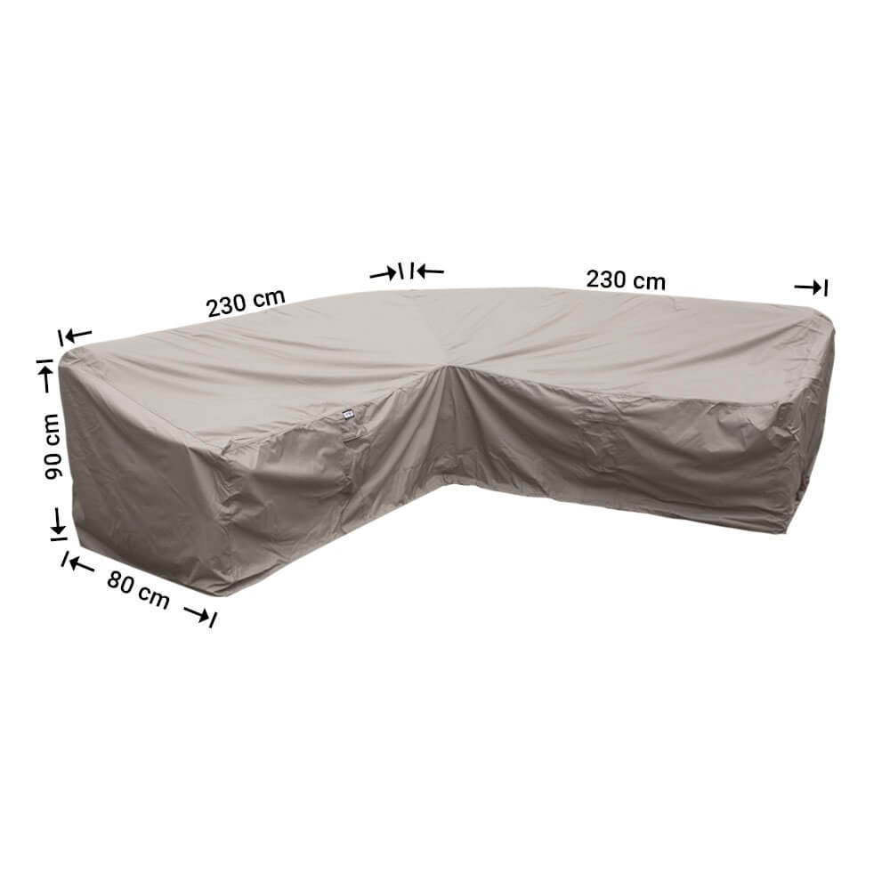 rdlhs230GxpjGUrHFapIf03PFyVrNGZoWF Hoes voor dining hoekbank 230 x 230 x 80 H: 90/65 cm