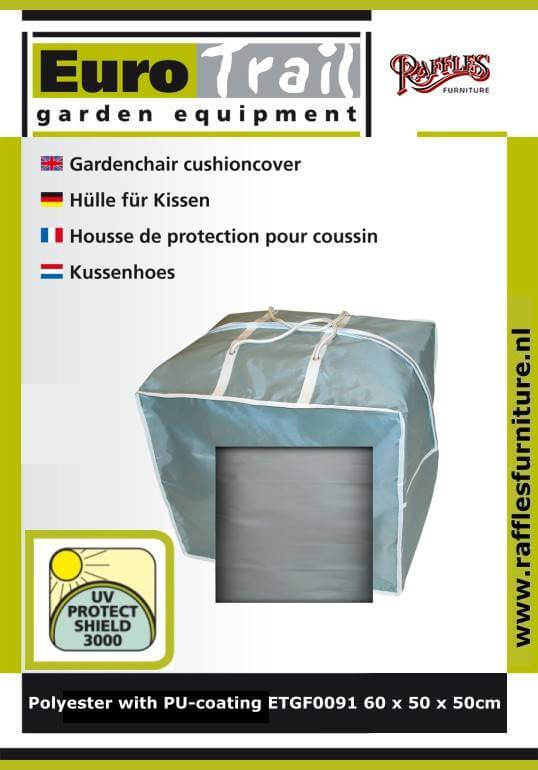 Tas voor loungekussens 60 x 50 H: 50 cm