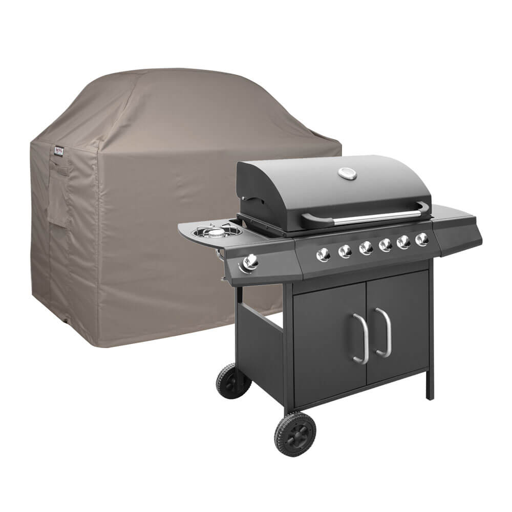 RBBQ145-completeKmx3T5PEEeWqN Hoes voor buitenkeuken 145 x 65 H: 120/110 cm