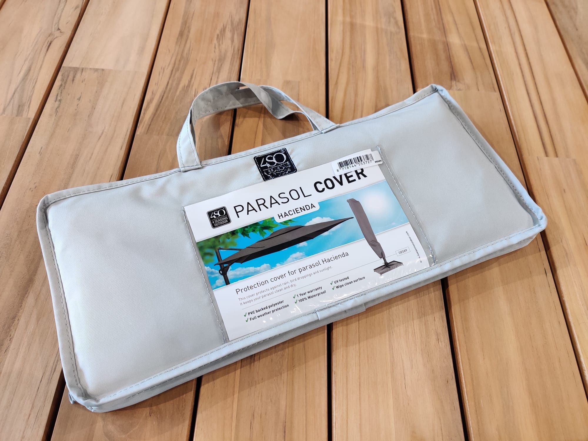 Hacienda-08589-cover-hoes-schutzhuelle Parasolhoes 4SO Hacienda H: 265 cm