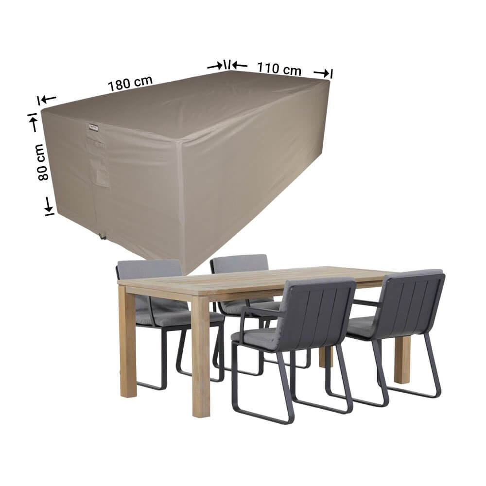 RDS180110-completemX0cCctTfPosi Tuinset hoes 180 x 110 H: 80 cm