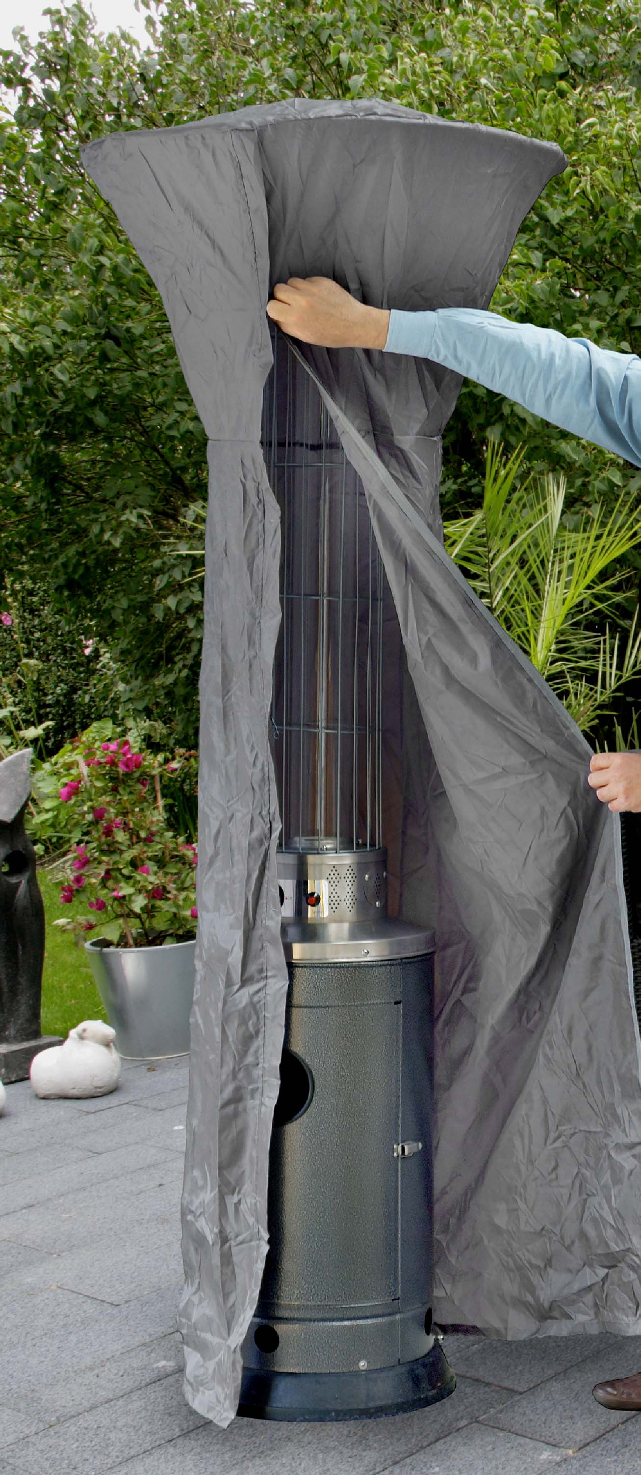 323528-2 Beschermhoes voor Eurom, Flameheater H: 212 cm & Ø: 80 cm