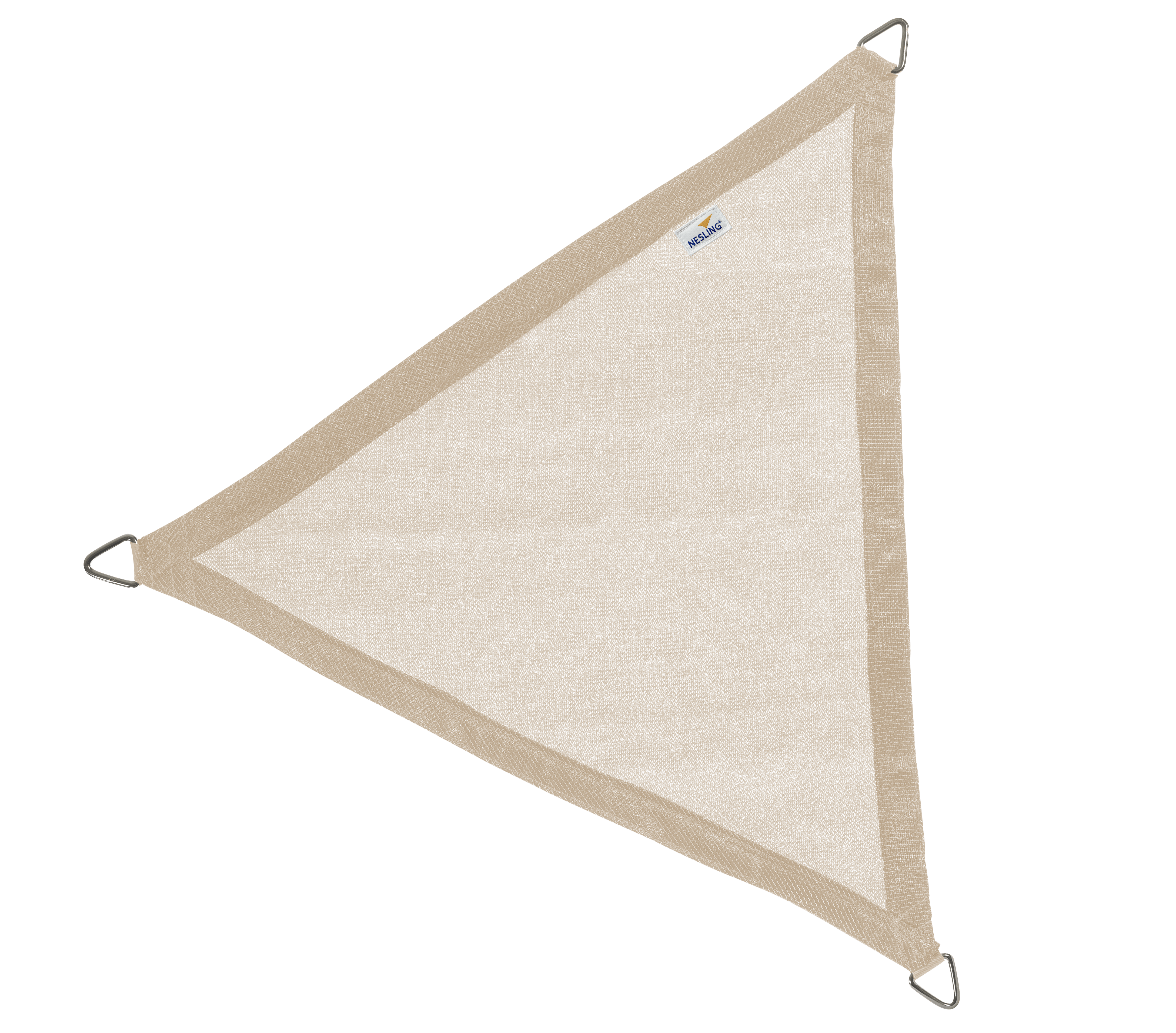 Driehoekig schaduwdoek Coolfit 5,0m - zand