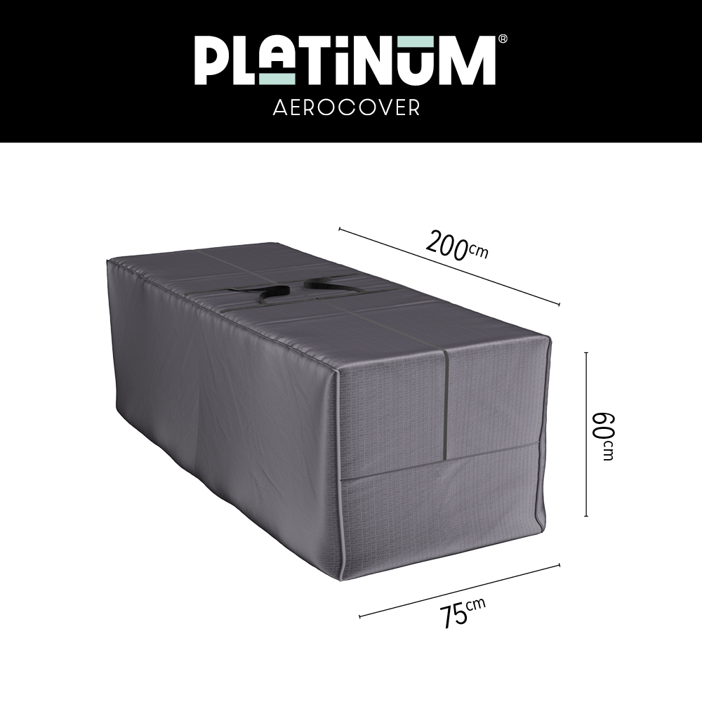 Loungekussens tas 200 x 75 H: 60 cm Loungekussens tas 200 x 75 H: 60 cm