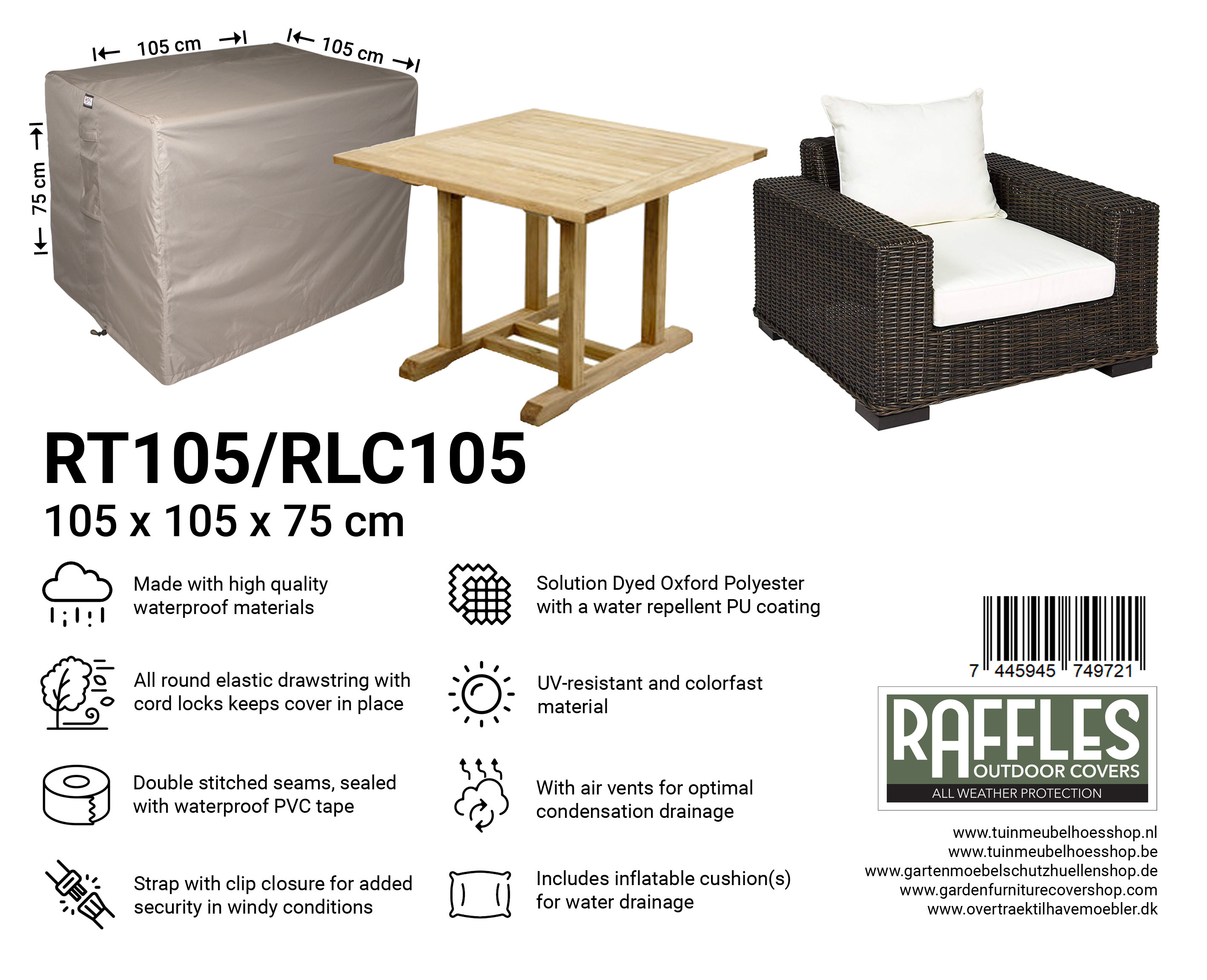 RT105-RLC105_7445945749721-7445945744788fkMmzVdp1AF3w Loungestoel afdekhoes 105 x 105 H: 75 cm