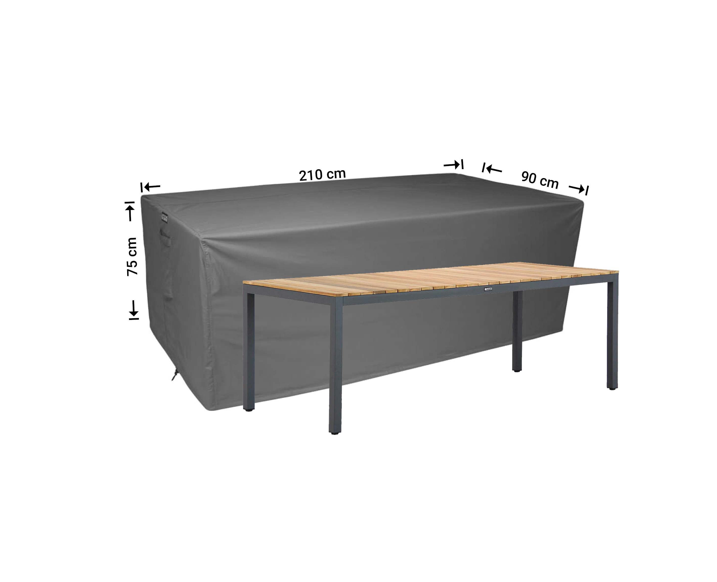 Tuinmeubelhoezen waterdicht/winddicht, ronde terrastafelset hoes 175 x 85 cm, 420D Oxford, bescherm uw tuinmeubelen tegen regen en zon, ronde banksectionele hoes voor terrasmeubels Tuinmeubelhoezen waterdicht/winddicht, ronde terrastafelset hoes 175 x 85 cm, 420D Oxford, bescherm uw tuinmeubelen tegen regen en zon, ronde banksectionele hoes voor terrasmeubels