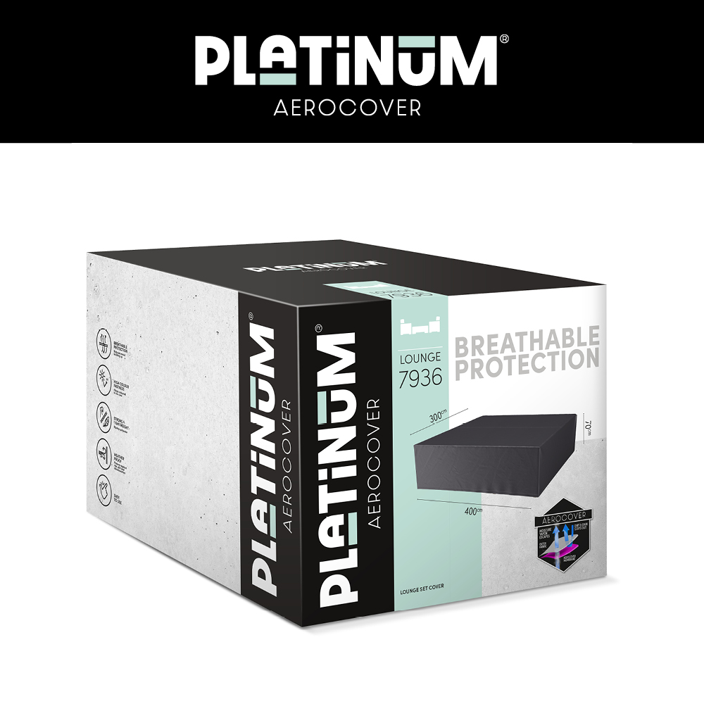 Beschermhoes loungeset 400 x 300 H: 70 cm Beschermhoes loungeset 400 x 300 H: 70 cm