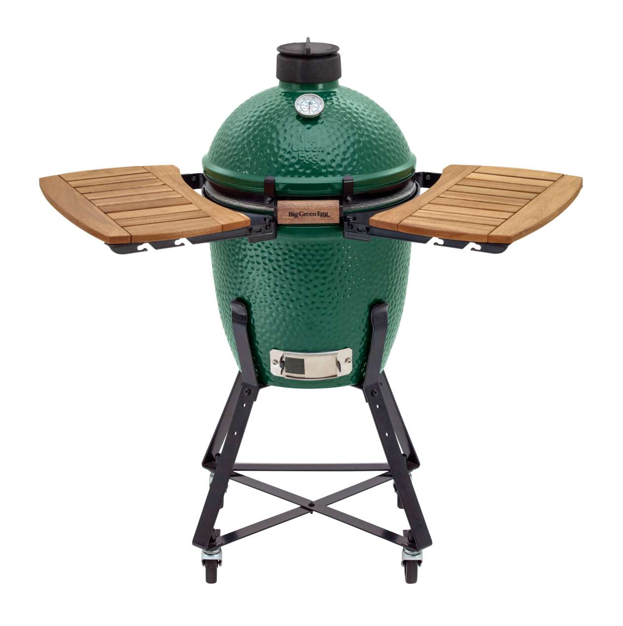BGE-126528-Small-EGG-in-Nest-with-acacia-mates-up BGE-126528 bescherm hoes past over big green egg small met zijbladen