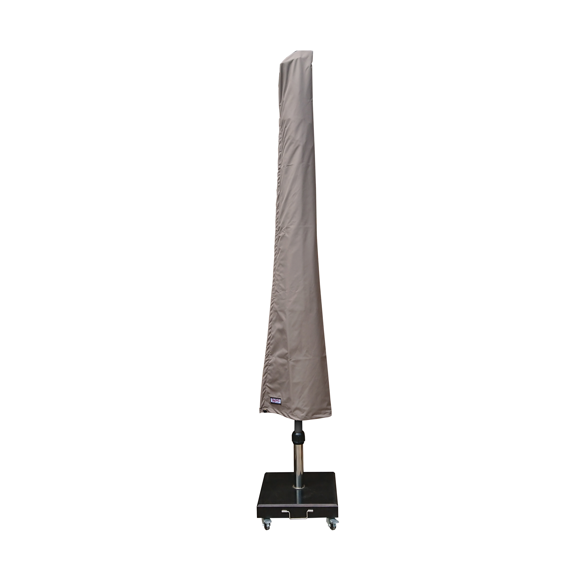 RUS225_Plain Raffles Cover parasol 245 cm hoog