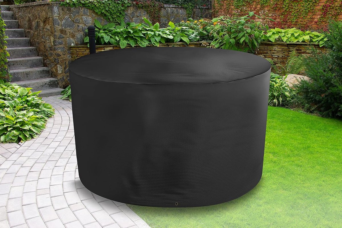 Ronde hoes voor tuinset Ø: 200 cm & H: 88 cm 