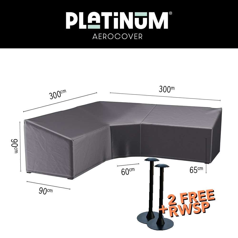 Hoekbank dining hoes 300 x 300 x 90 H: 90/65 cm Hoekbank dining hoes 300 x 300 x 90 H: 90/65 cm