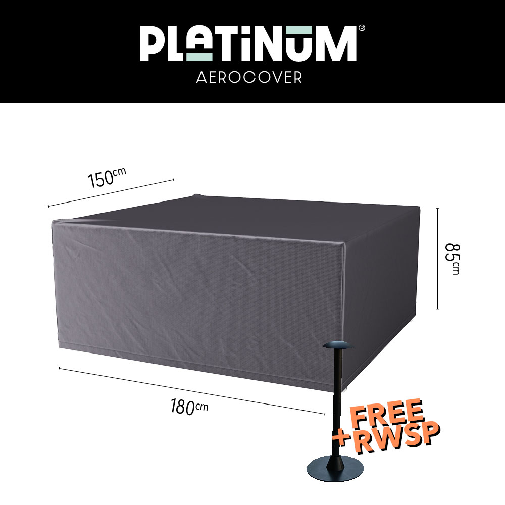 Hoes voor tuinset 180 x 150 H: 85 cm Hoes voor tuinset 180 x 150 H: 85 cm