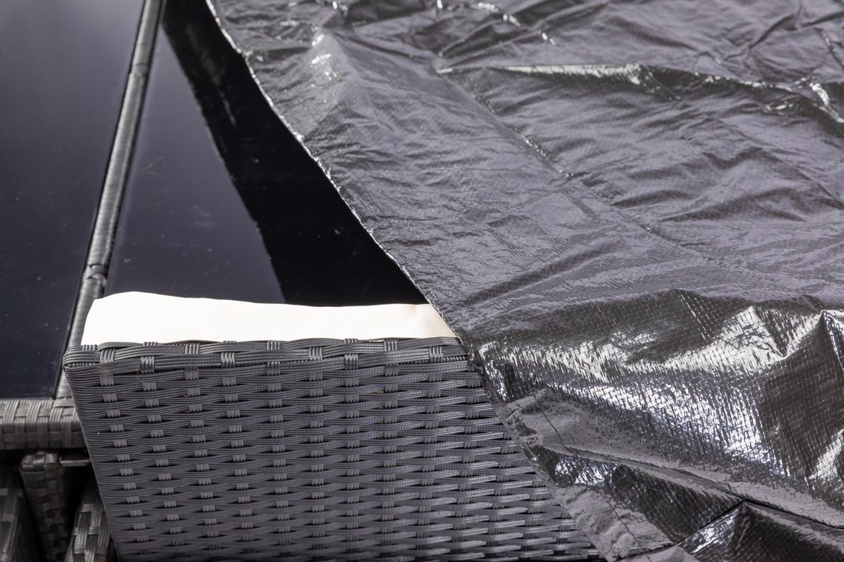 Beschermhoes tuinset 308 x 138 H: 89 cm Beschermhoes tuinset 308 x 138 H: 89 cm
