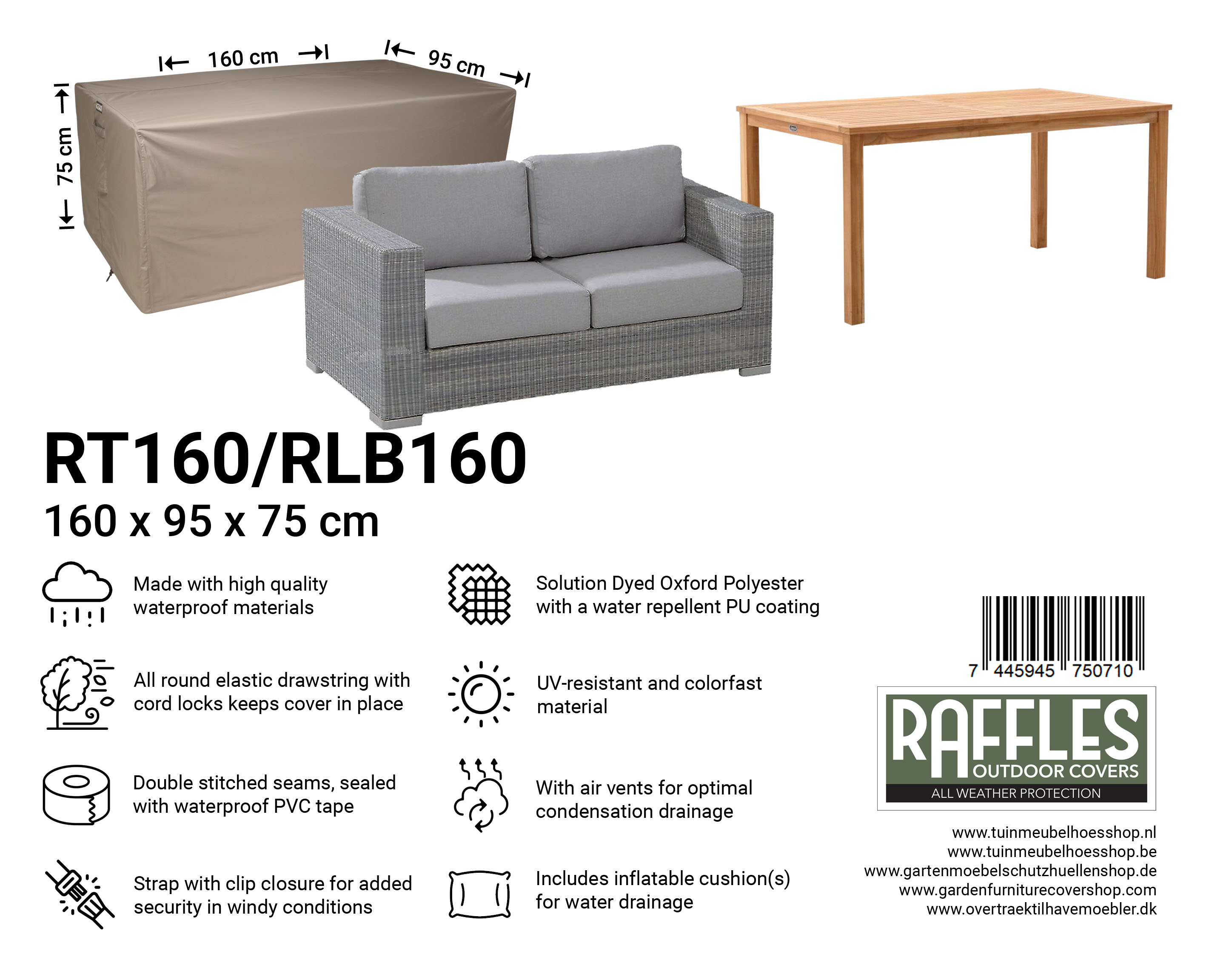 RT160-RLB160_7445945750710-7445945742708yjgPlWdrQa8m5 RT160/RLB160 hoes voor tuintafel/lounge bank 160 x 95 H: 75 cm