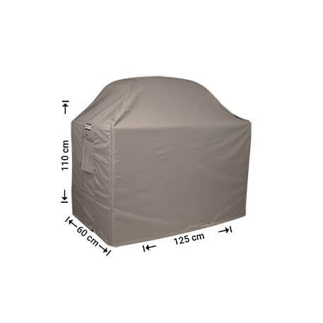RBBQ125-27XbhpkoqghxRJ Barbecue beschermhoes 125 x 60 H: 110/100 cm