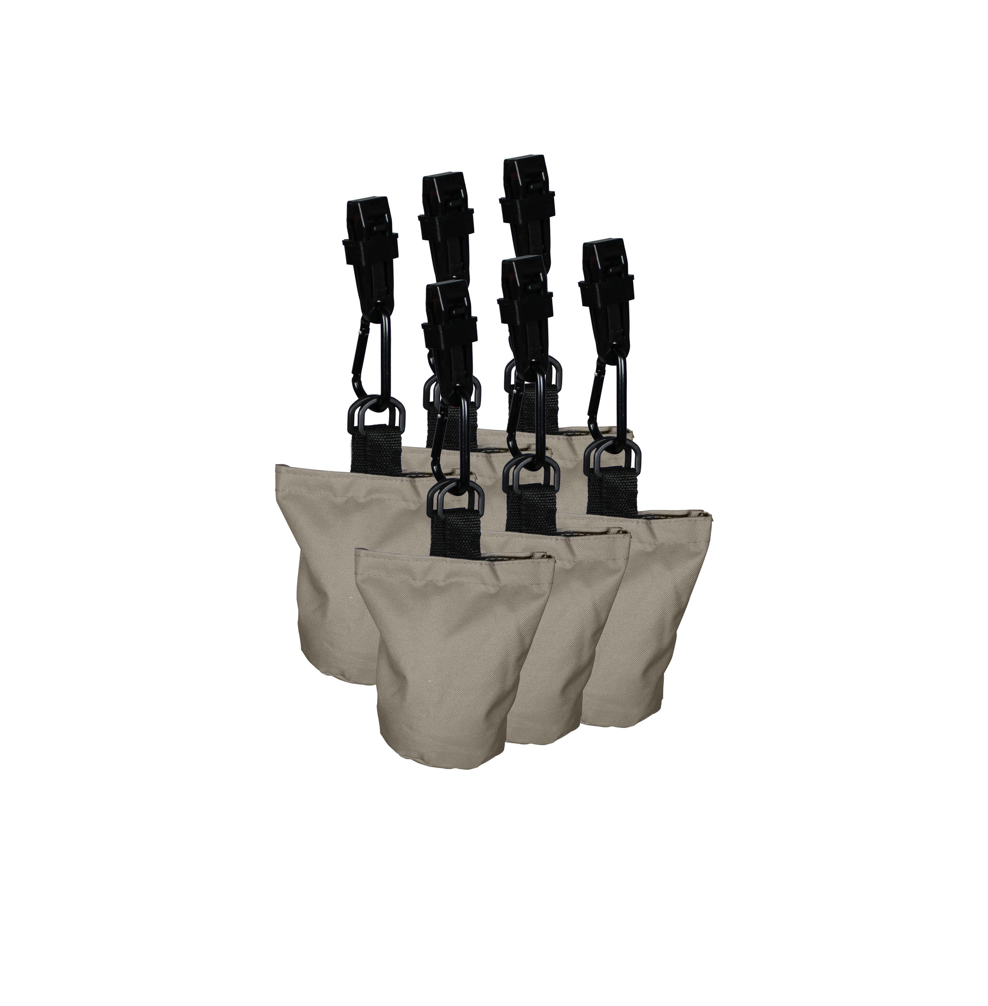 Raffles Covers zandzakjes tegen op- of wegwaaien van uw hoes