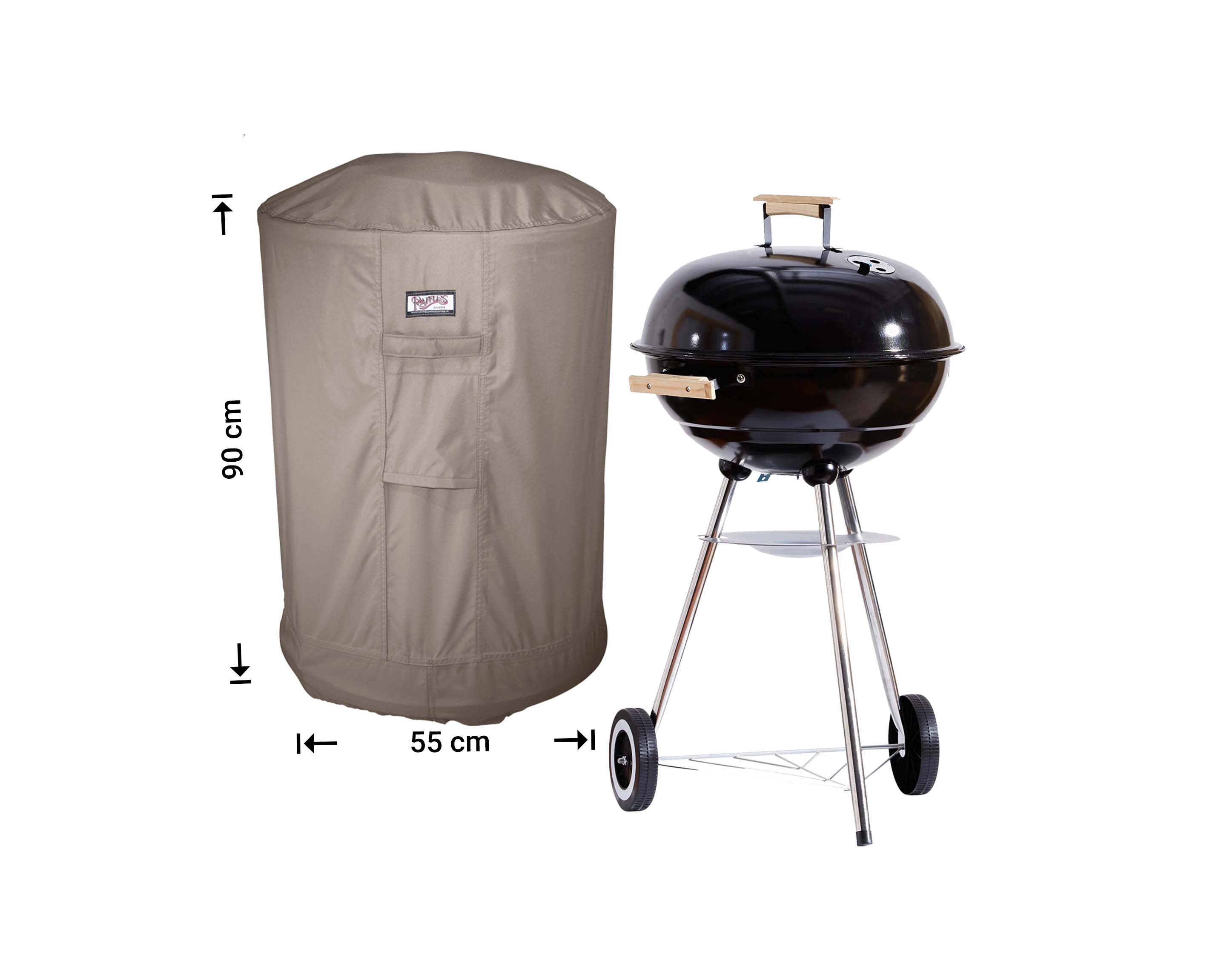 Ronde barbecue afdekhoes Ø: 55 cm & H: 100 cm Ronde barbecue afdekhoes Ø: 55 cm & H: 100 cm