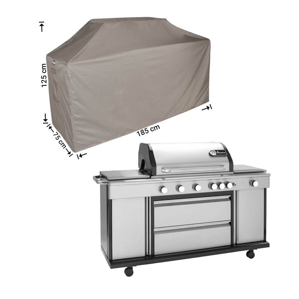 rbbq185-completet9AmH2EbGL3jI Barbecue afdekhoes 185 x 75 H: 125/115 cm