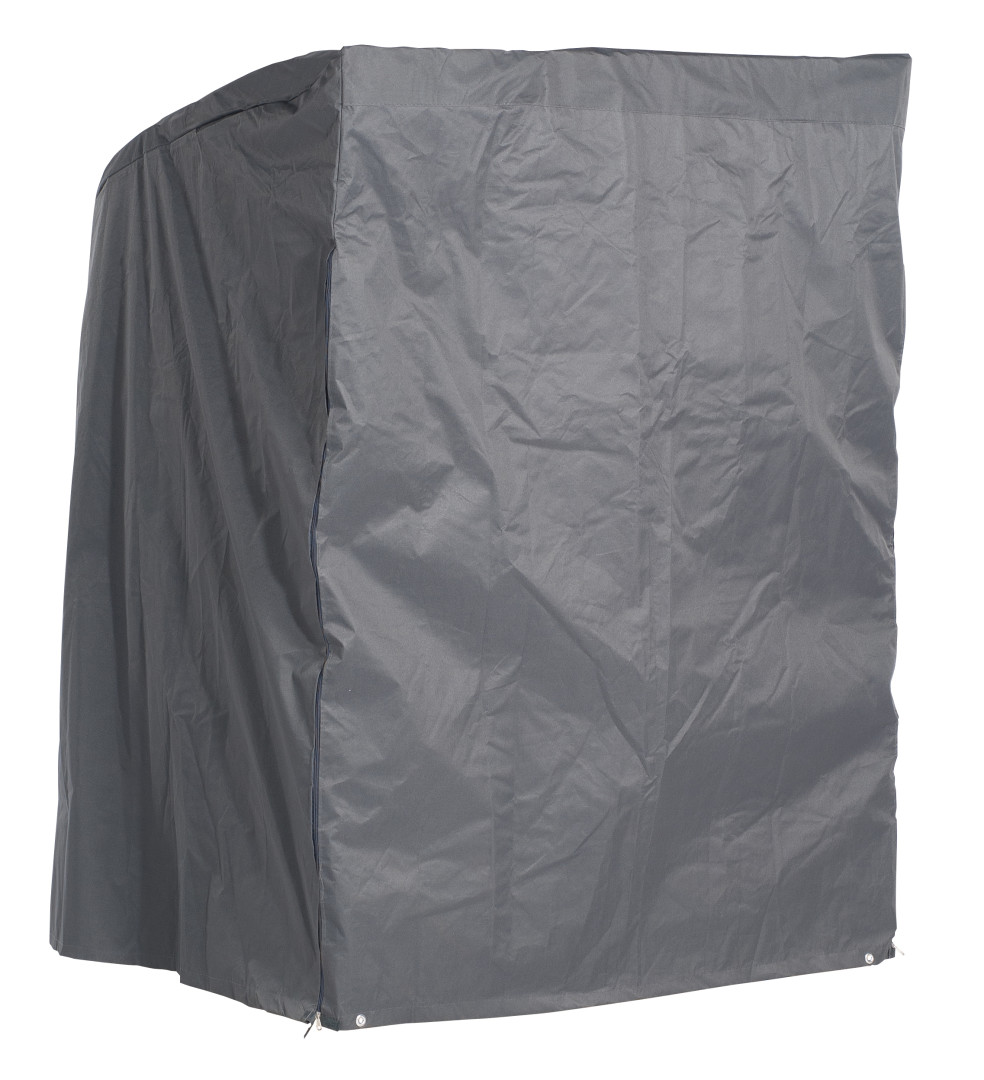 79673edf980bdc4794d87b5b2f63b077 Antraciet beschermhoes, 155 x 105 H: 160 cm, voor 2-zits XL strandkorf