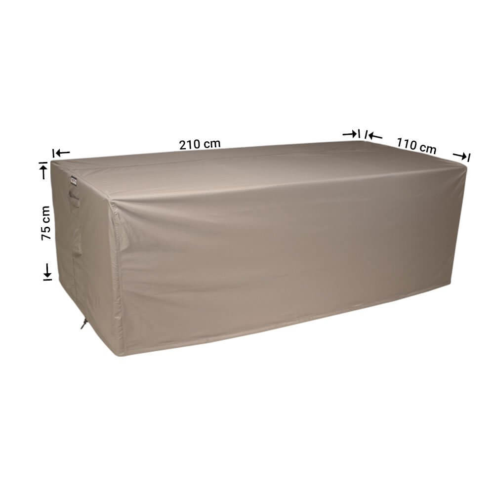 Beschermhoes voor lounge bank 210 x 110 H: 75 cm