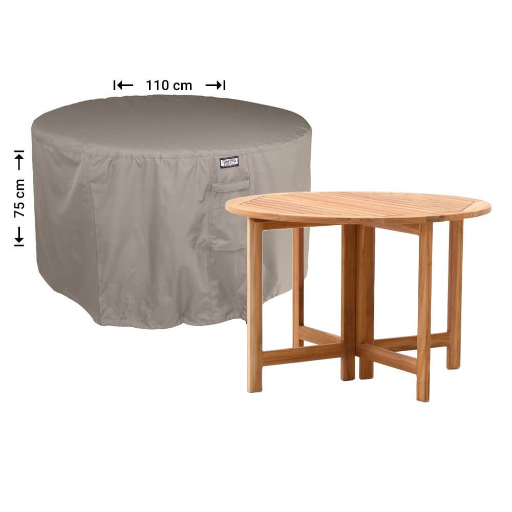 Ronde tafel hoes Ø 110 cm H: 75 cm