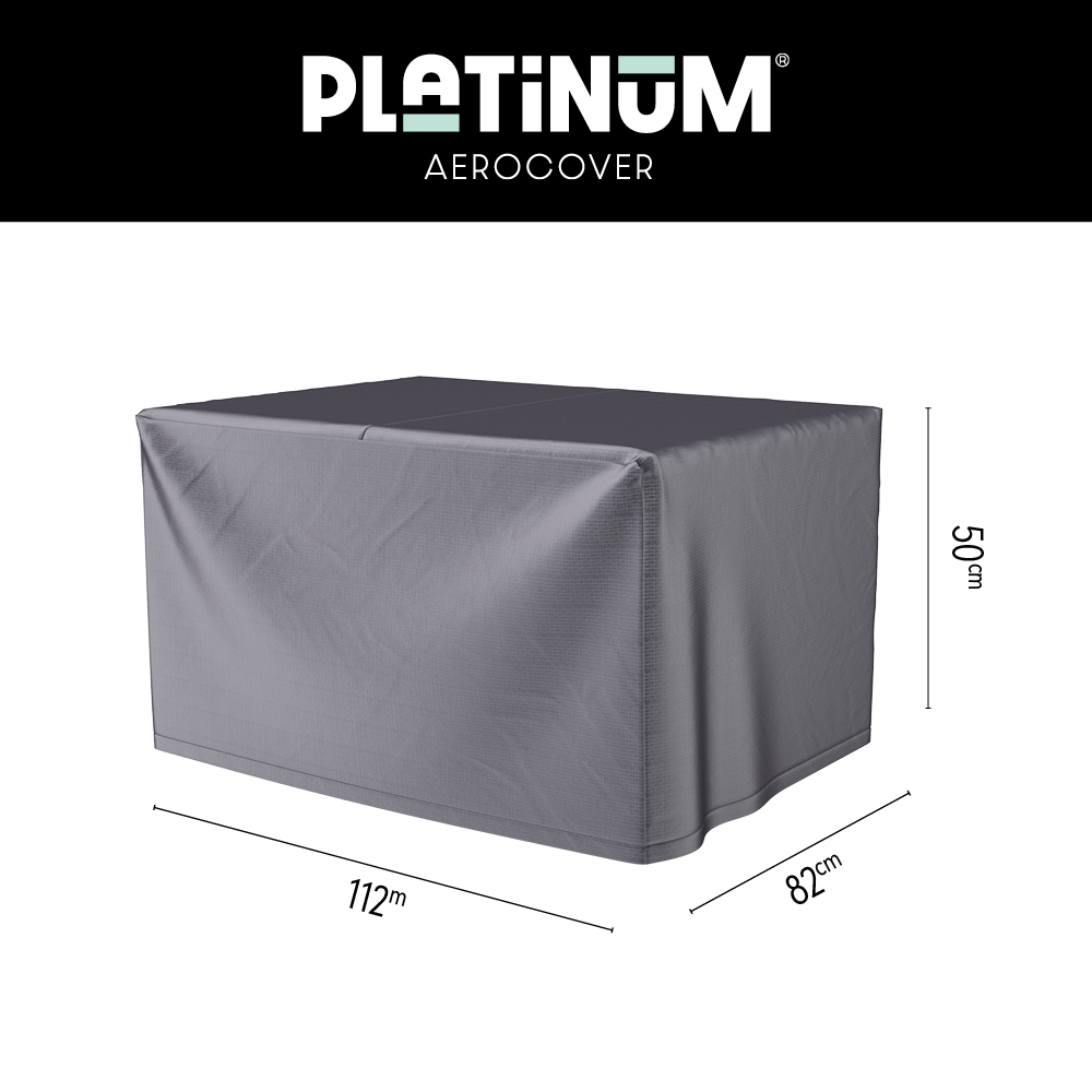 Happy Cocooning vuurtafel hoes 112 x 82 H: 50 cm Happy Cocooning vuurtafel hoes 112 x 82 H: 50 cm