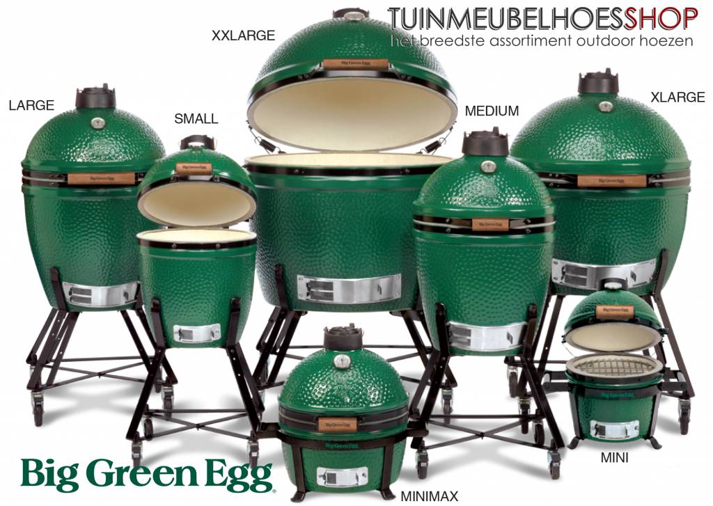 Hoes voor Big Green Egg Mini Ø: 50 cm & H: 50 cm