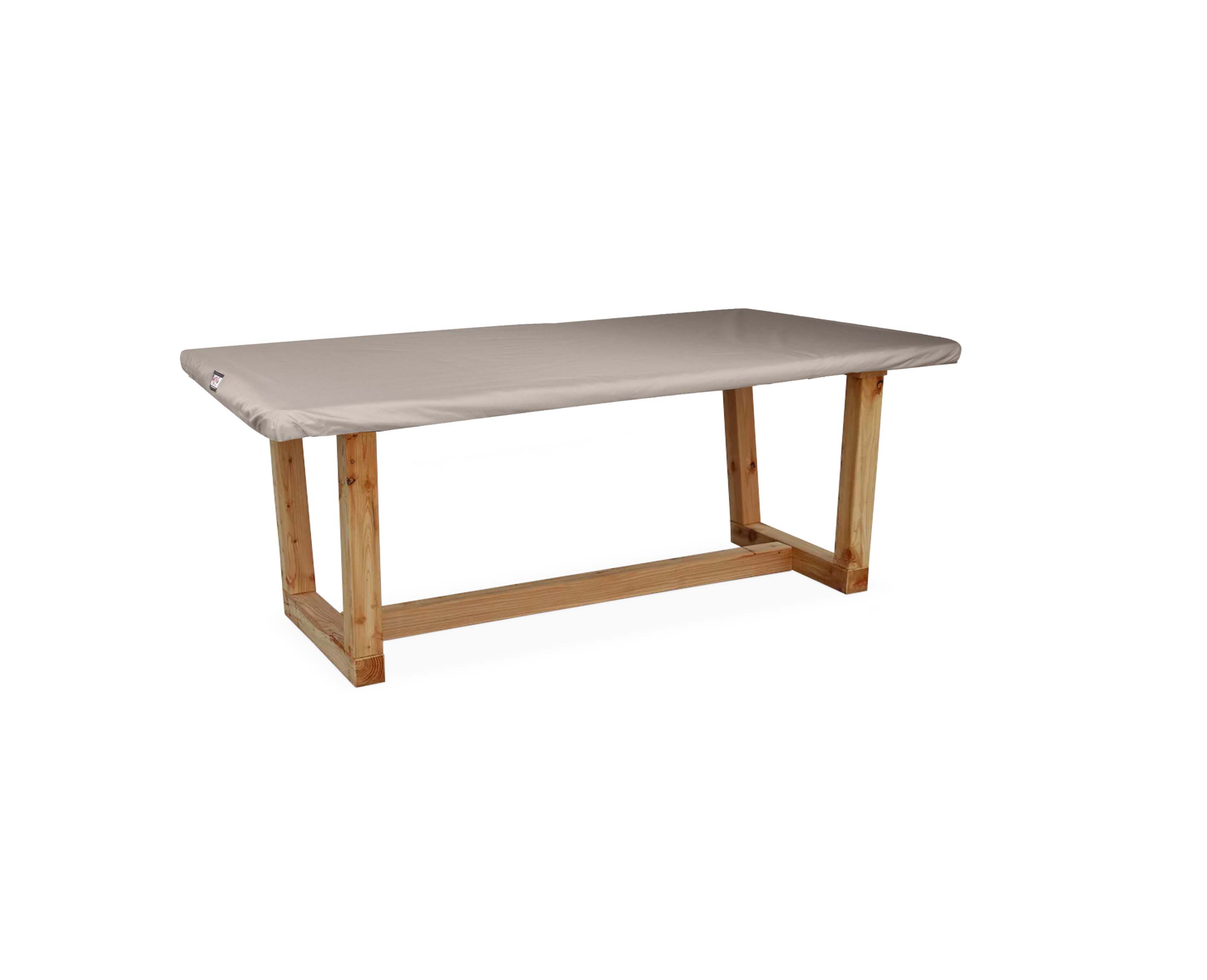 RTT240100_plain Beschermhoes voor tuintafelblad 240 cm