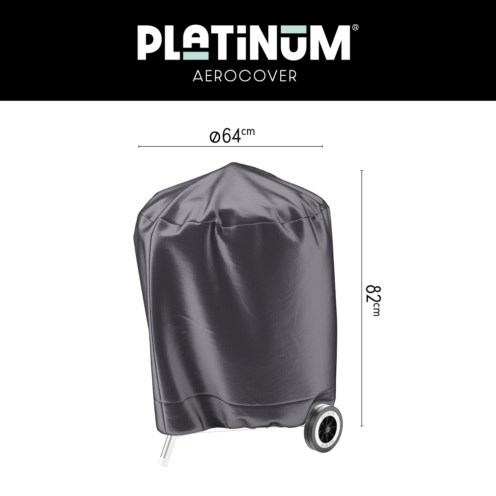 Beschermhoes barbecue Ø: 64 cm & H: 82 cm Beschermhoes barbecue Ø: 64 cm & H: 82 cm