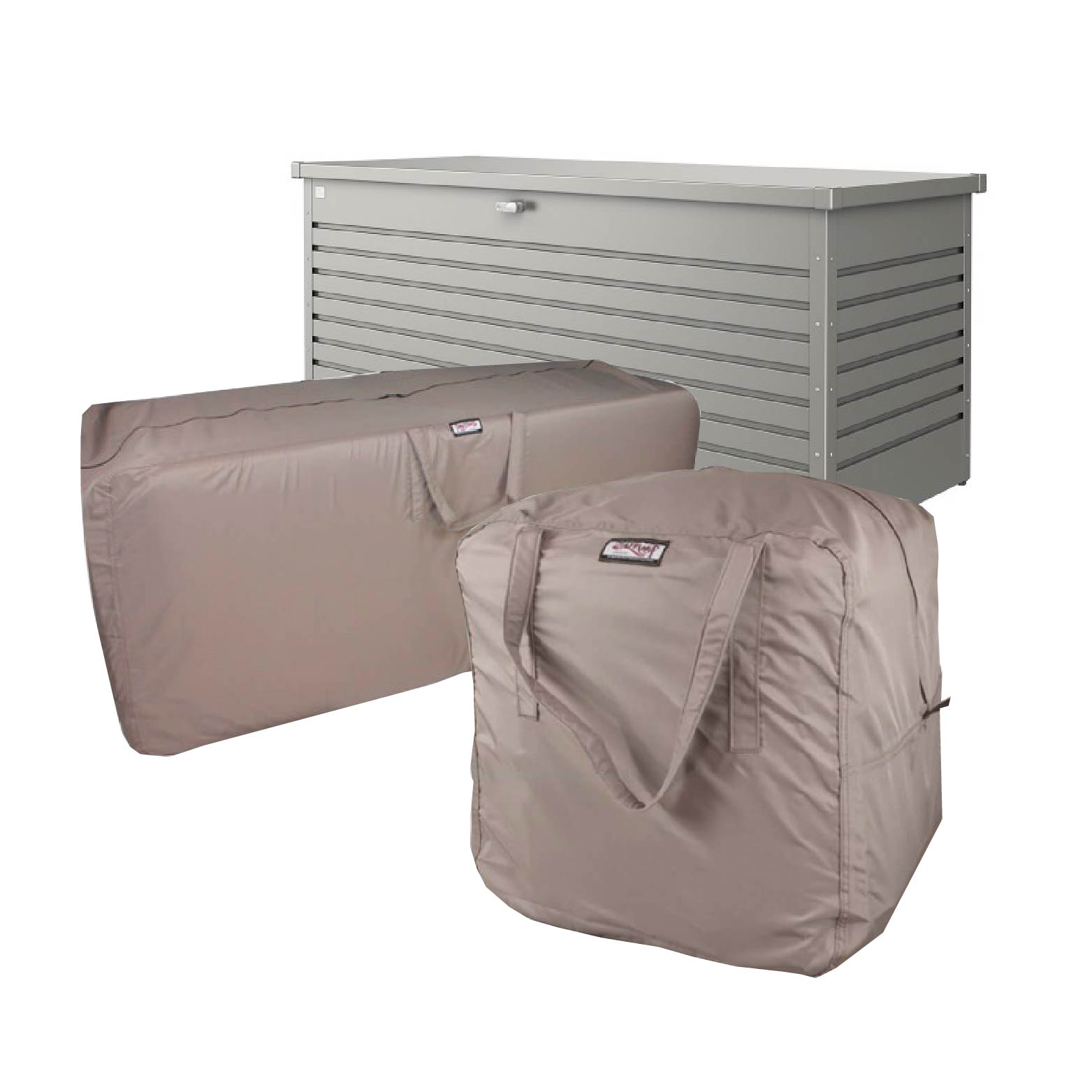 loungekussens opbergen