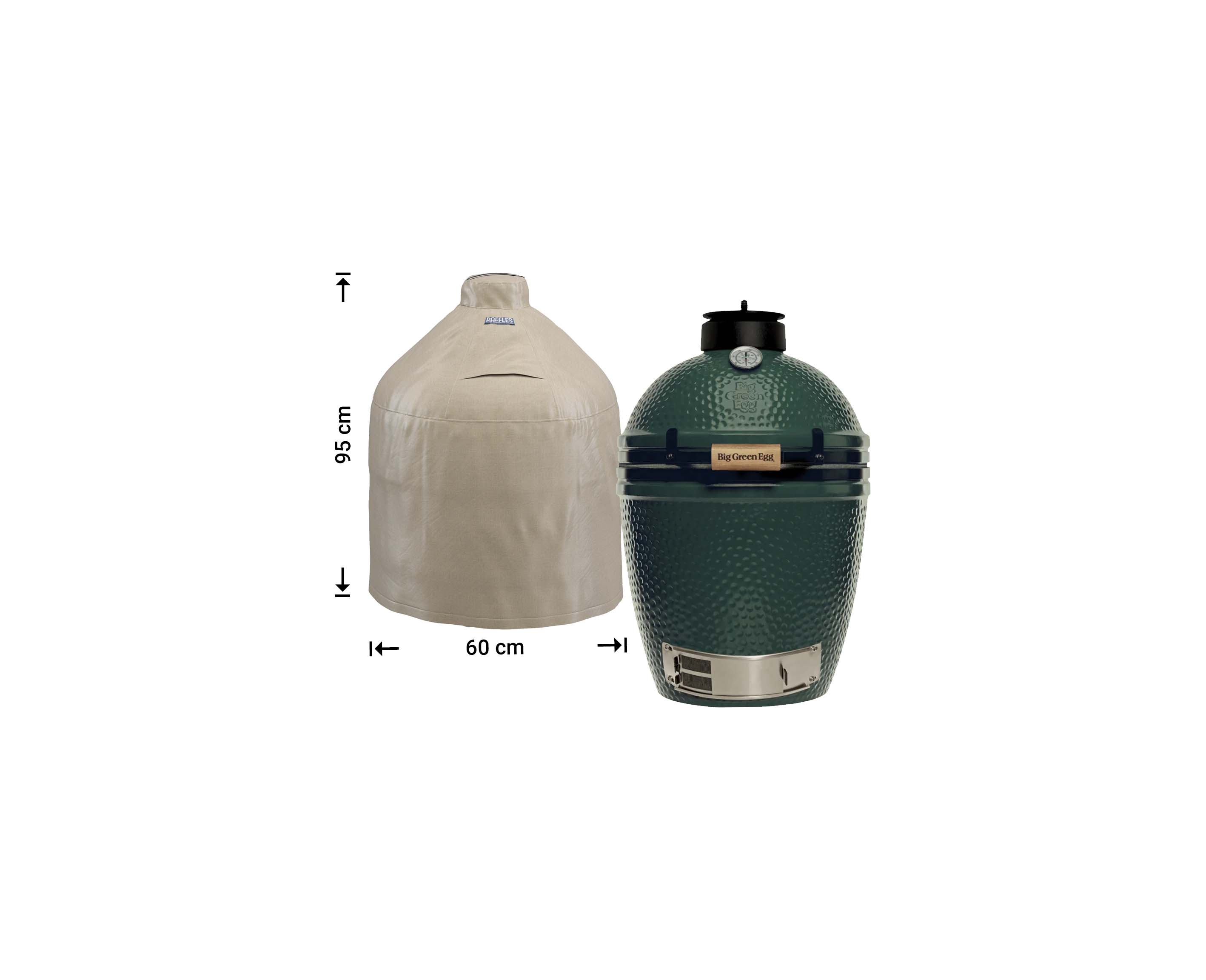 Big Green Egg of Kamado Medium hoes Ø: 60 H: 95 cm Big Green Egg of Kamado Medium hoes Ø: 60 H: 95 cm