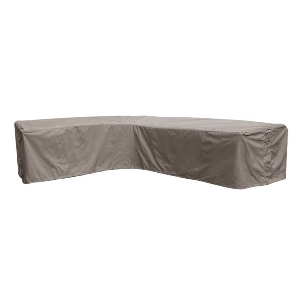RHS330255left-plainNNgfRyhiRaguW Lounge hoekbank afdekhoes 330 x 255 x 100 H: 70 cm