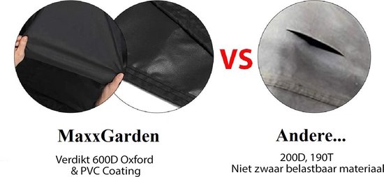 Beschermhoes tuinset 225 x 143 H: 90 cm 