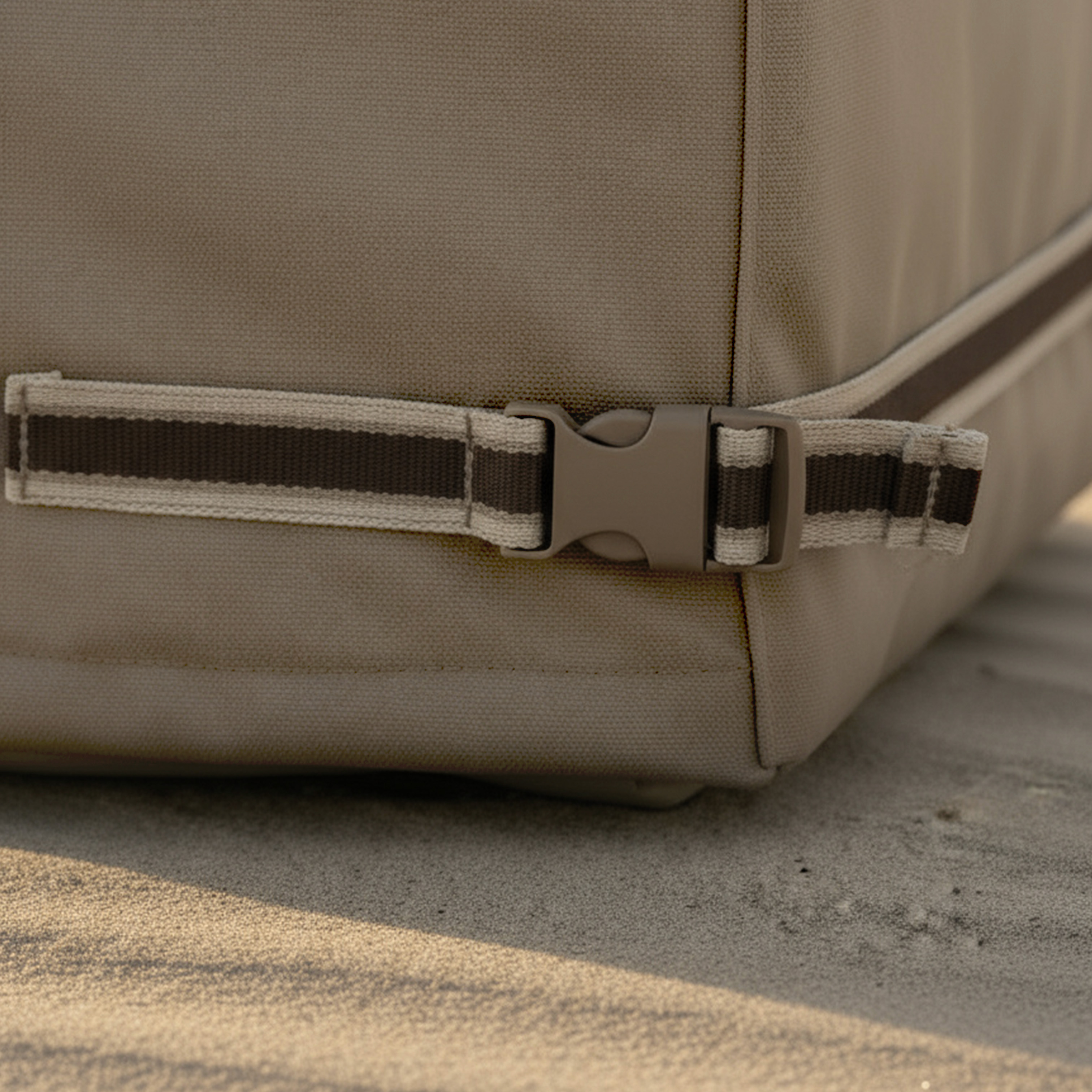 Hoes voor strandkorf 150 x 100 H: 175 / 155 cm  