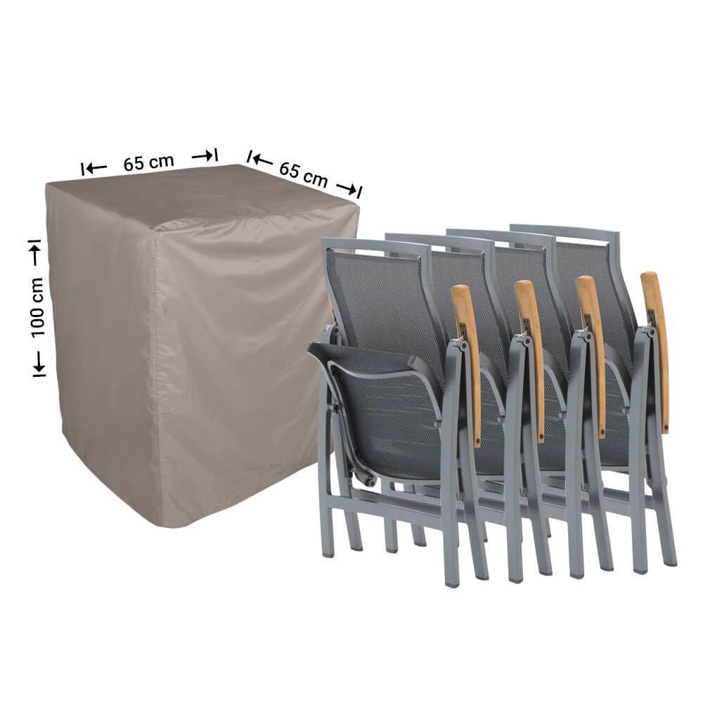Verstelbare stoelenhoes of bbq hoes 65 x 65 H: 100 cm