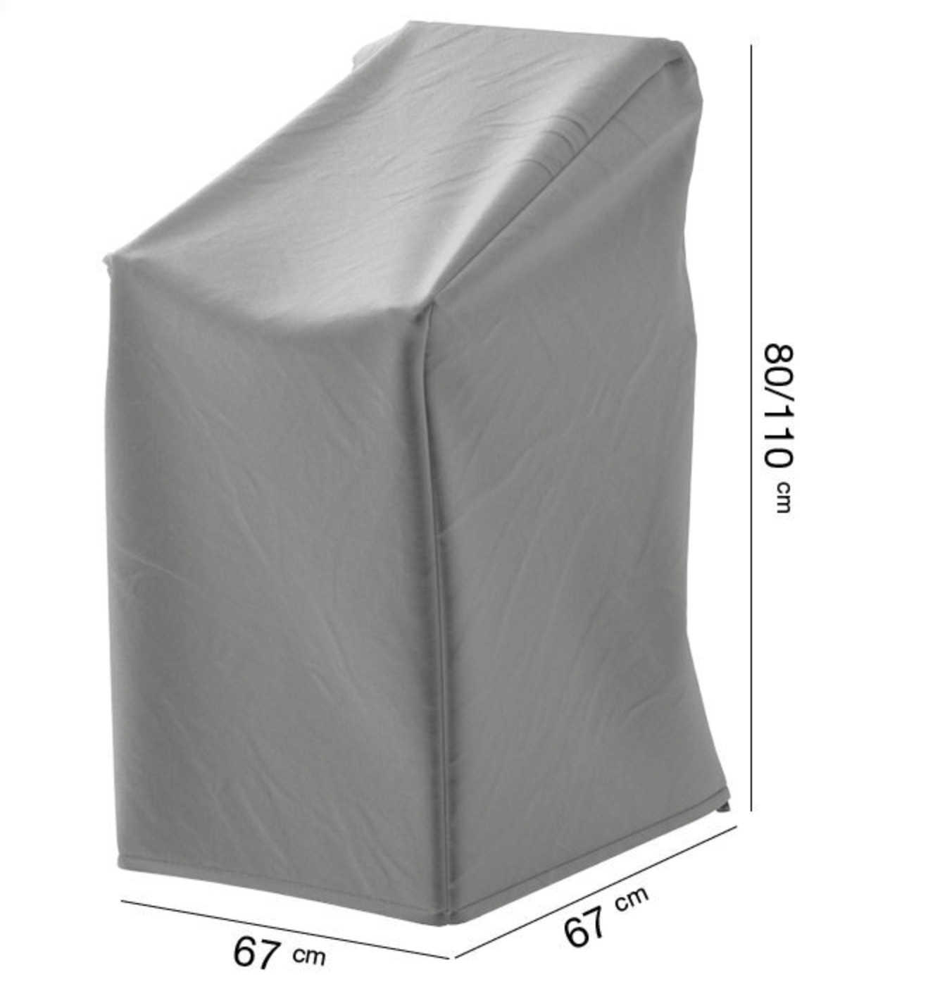 Aquashield afdekhoes tuinstoel 67 x 67 H: 110 cm