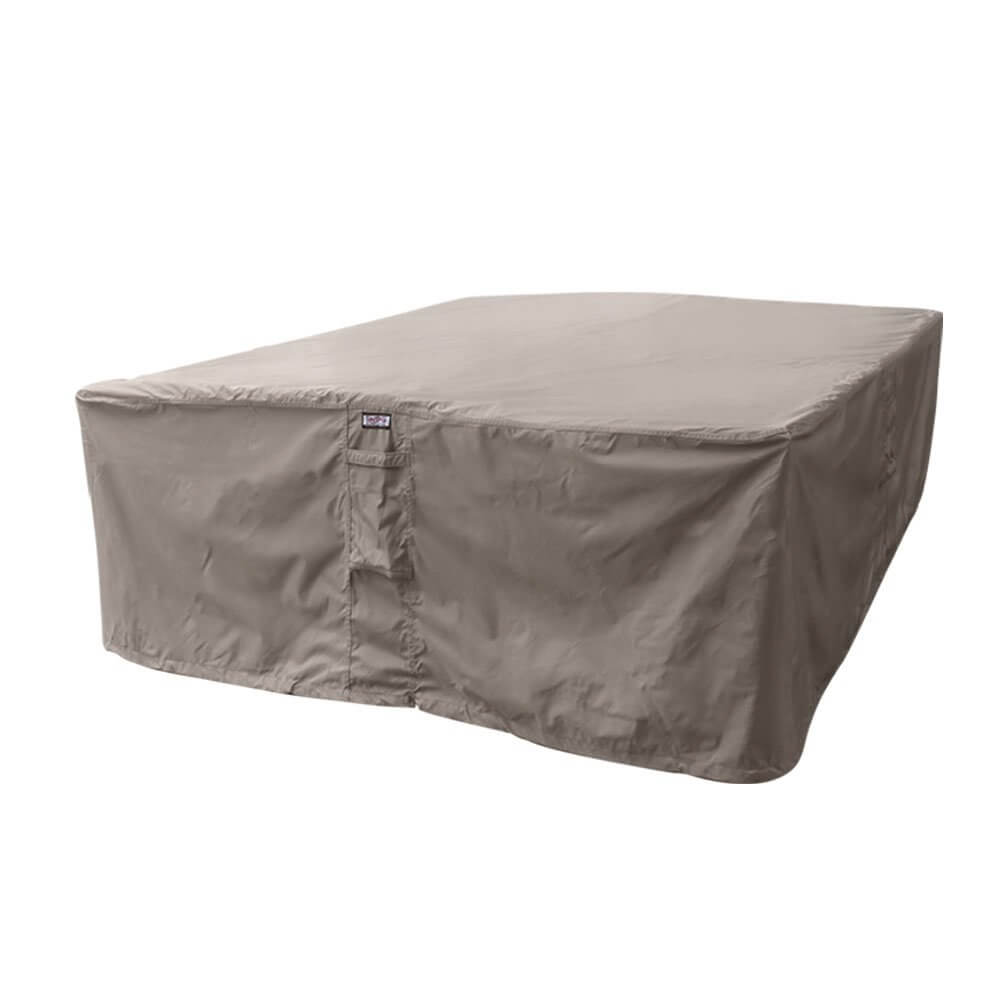 Beschermhoes voor tuinmeubelen, 600D, zeer robuust, beschermhoes voor meubels, verschillende maten, tuintafelhoes voor buiten, opvouwbaar, 190 x 95 x 75 cm Beschermhoes voor tuinmeubelen, 600D, zeer robuust, beschermhoes voor meubels, verschillende maten, tuintafelhoes voor buiten, opvouwbaar, 190 x 95 x 75 cm