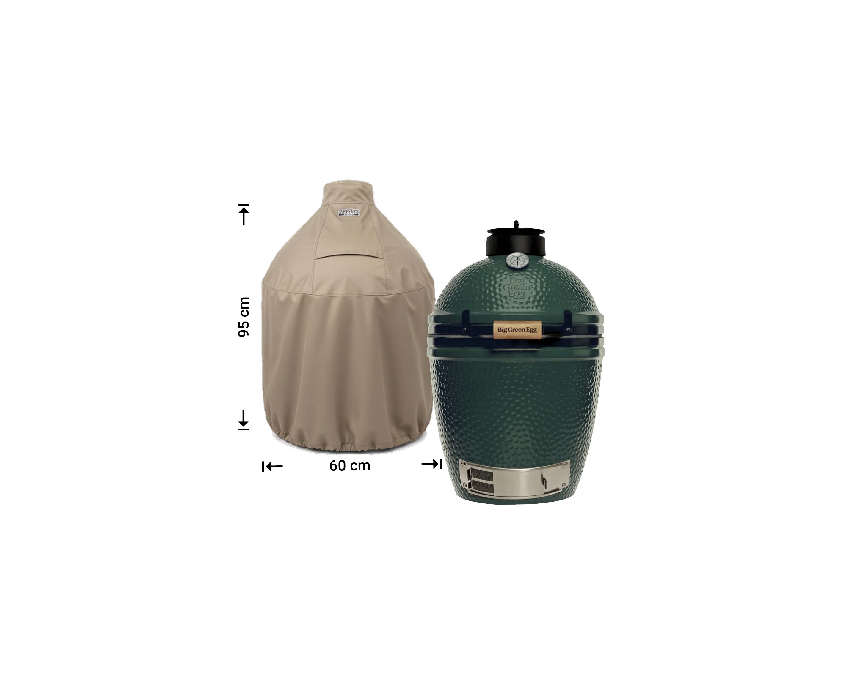 Raffles Covers Kamado Hoes voor Big Green Egg & Kamado BBQ’s