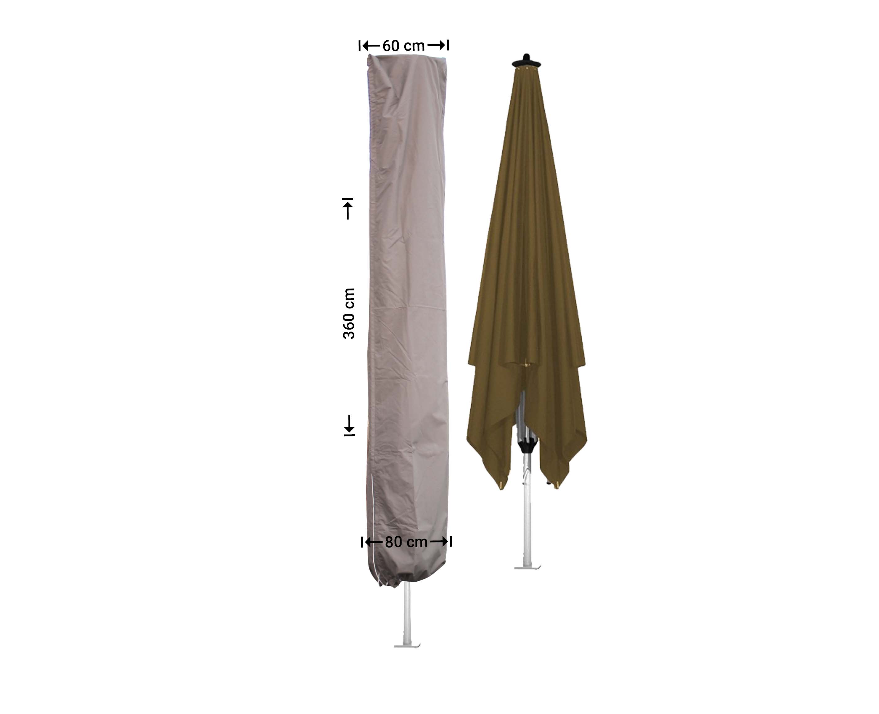 Hoes voor Horeca Parasol H: 360 cm Hoes voor Horeca Parasol H: 360 cm