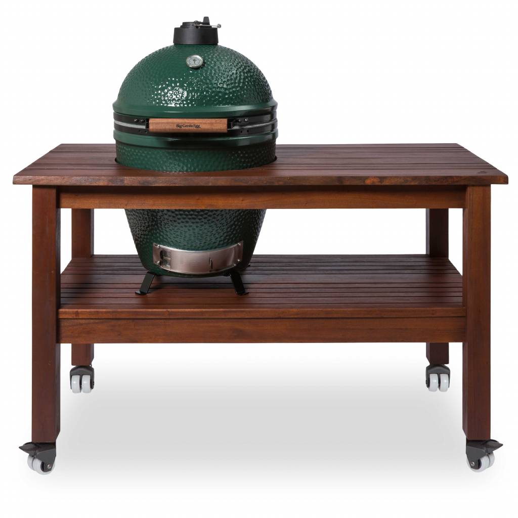 bge-117175-mahagony-hardwood-table-116925-dome-bes Dome hoes Big Green Egg L en XL Ø: 80 cm H: 55 cm